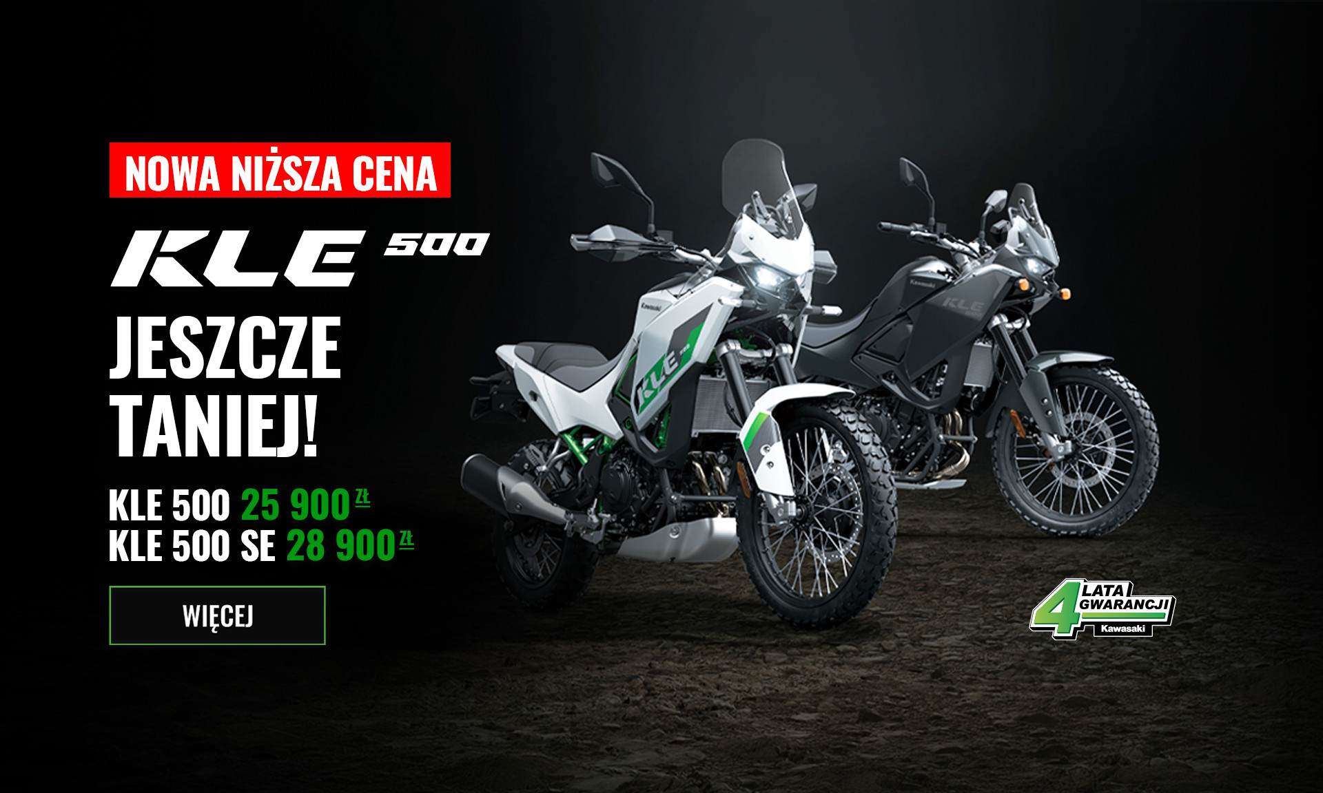 Motocykle KLE500
