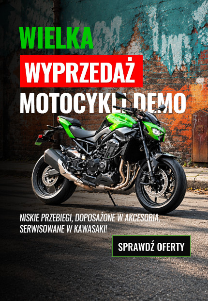 Wyprzedaż motocykli demonstracyjnych