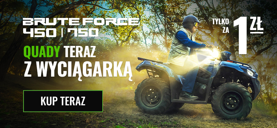Brute Force + wyciągarka za 1 zł -  Sklep Kawasaki